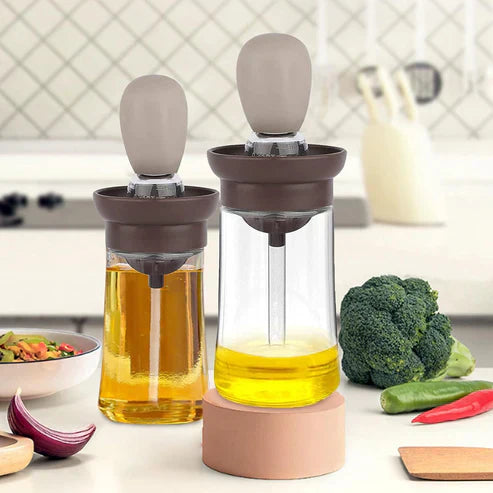 فرشاة زجاجة زيت السيليكون