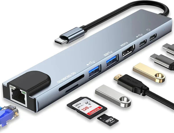 SmarT Link - محول 8 في 1 متعدد الوظائف ©